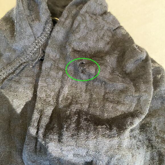 Lightweight Hoodie Womens XL Beach Hawaii Grunge Layering Lounge Maui Vacation - Picture 4 of 13